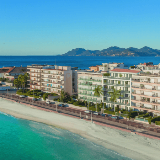 Cannes Palm Beavch French riviera investir immobilier neuf