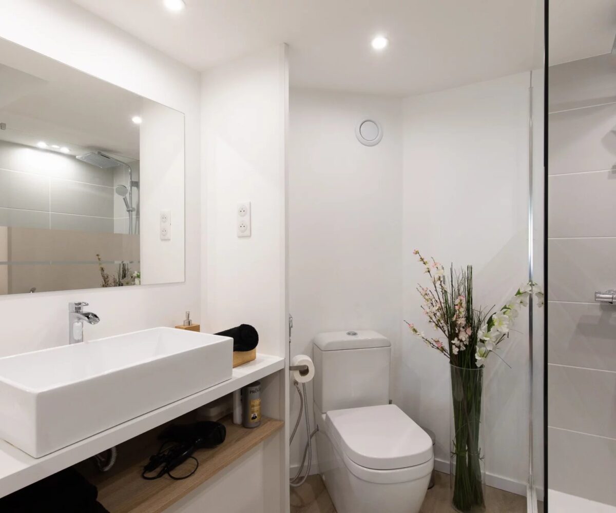 T4 Cannes Banane Salle de douche