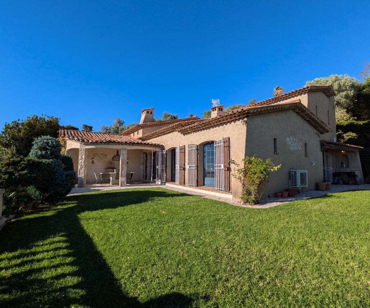 Villa T6 Mougins Jardin