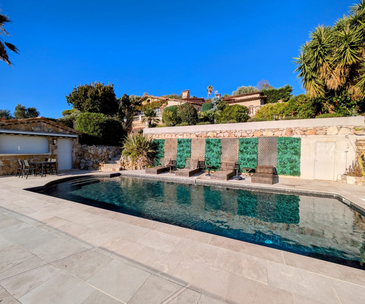 Villa T6 Mougins Piscine