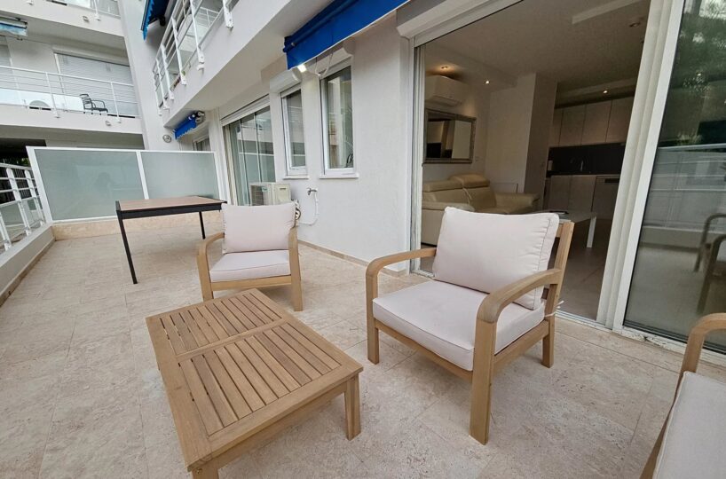 T2 RDJ Palm Beach terrasse spacieuse