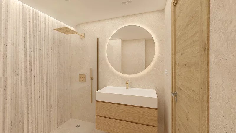 T3 Croisette Salle d'eau