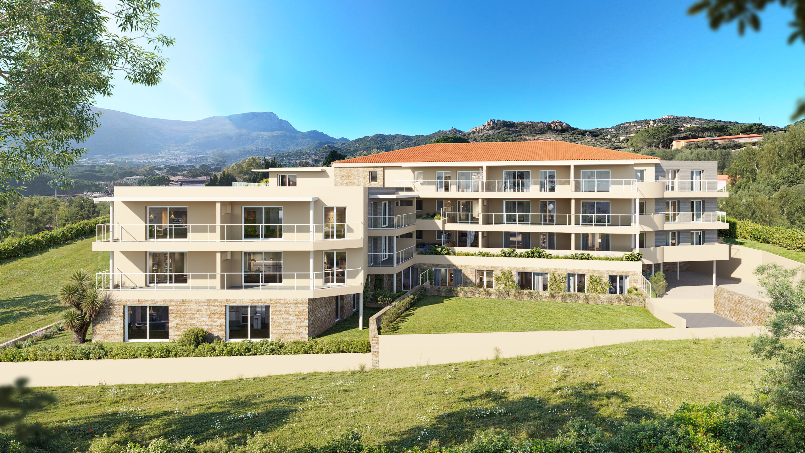 Villa Mediterranee Vue Ensemble