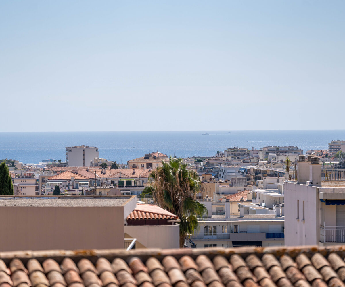 T4 Duplex le Cannet Apercu mer zoom