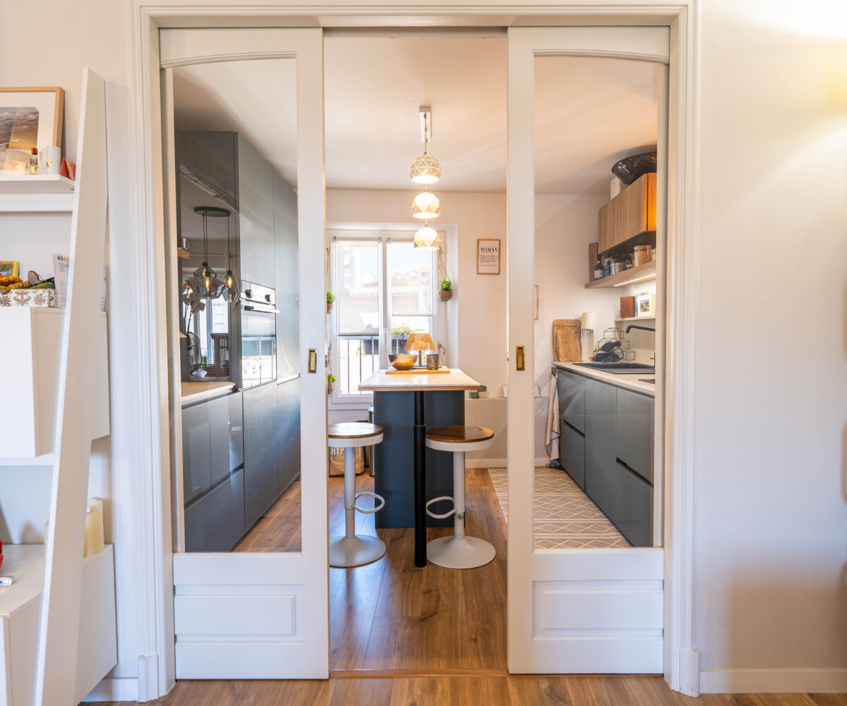 T4 Duplex le Cannet Cuisine semi ouverte