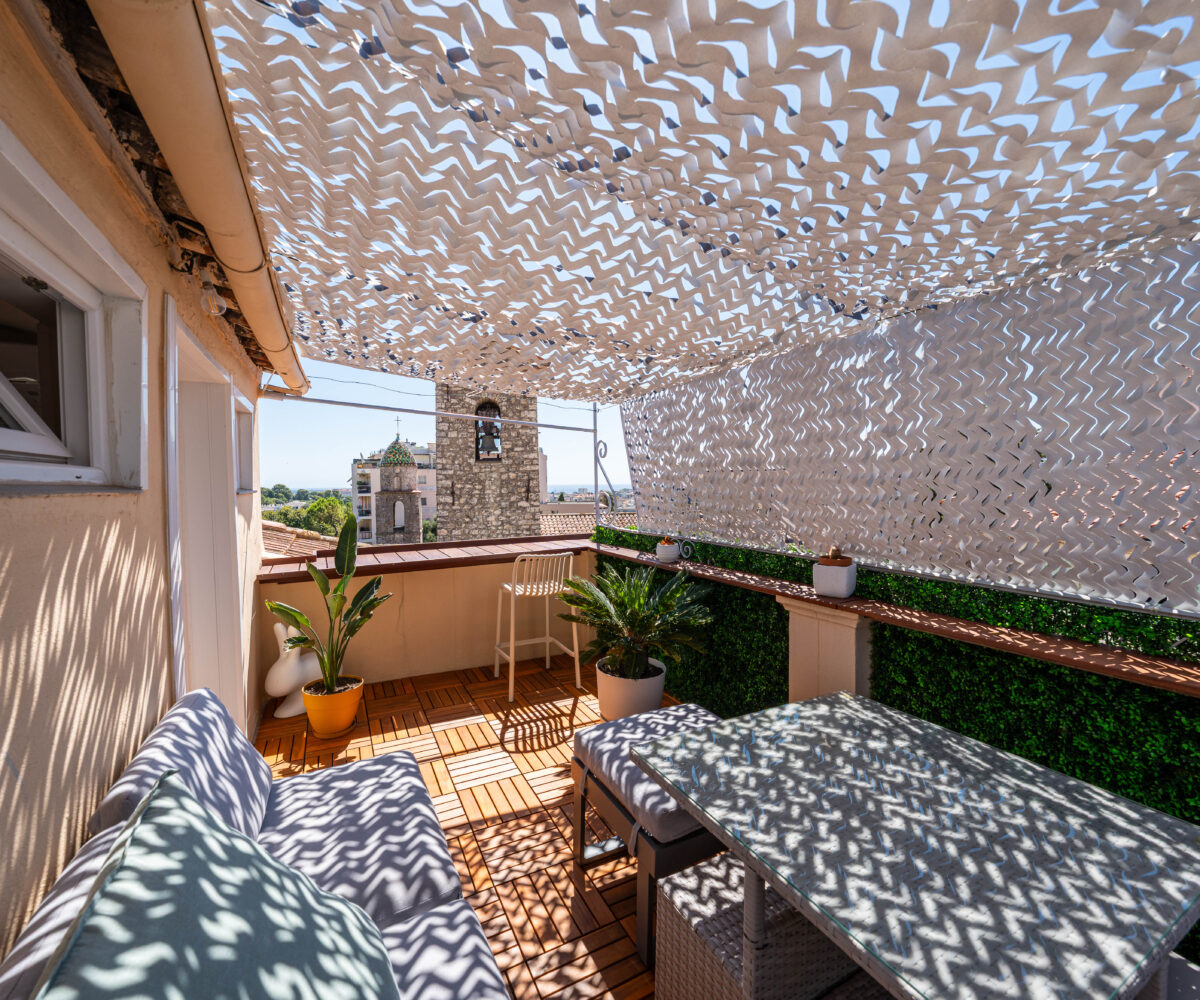 T4 Duplex le Cannet Tropezienne couverte