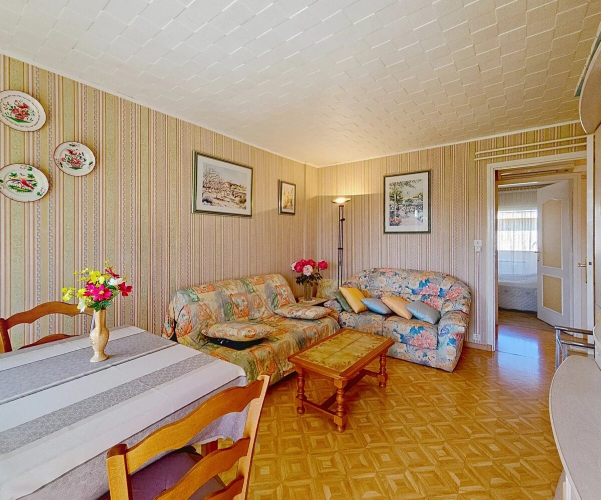 T2 dernier etage sejour