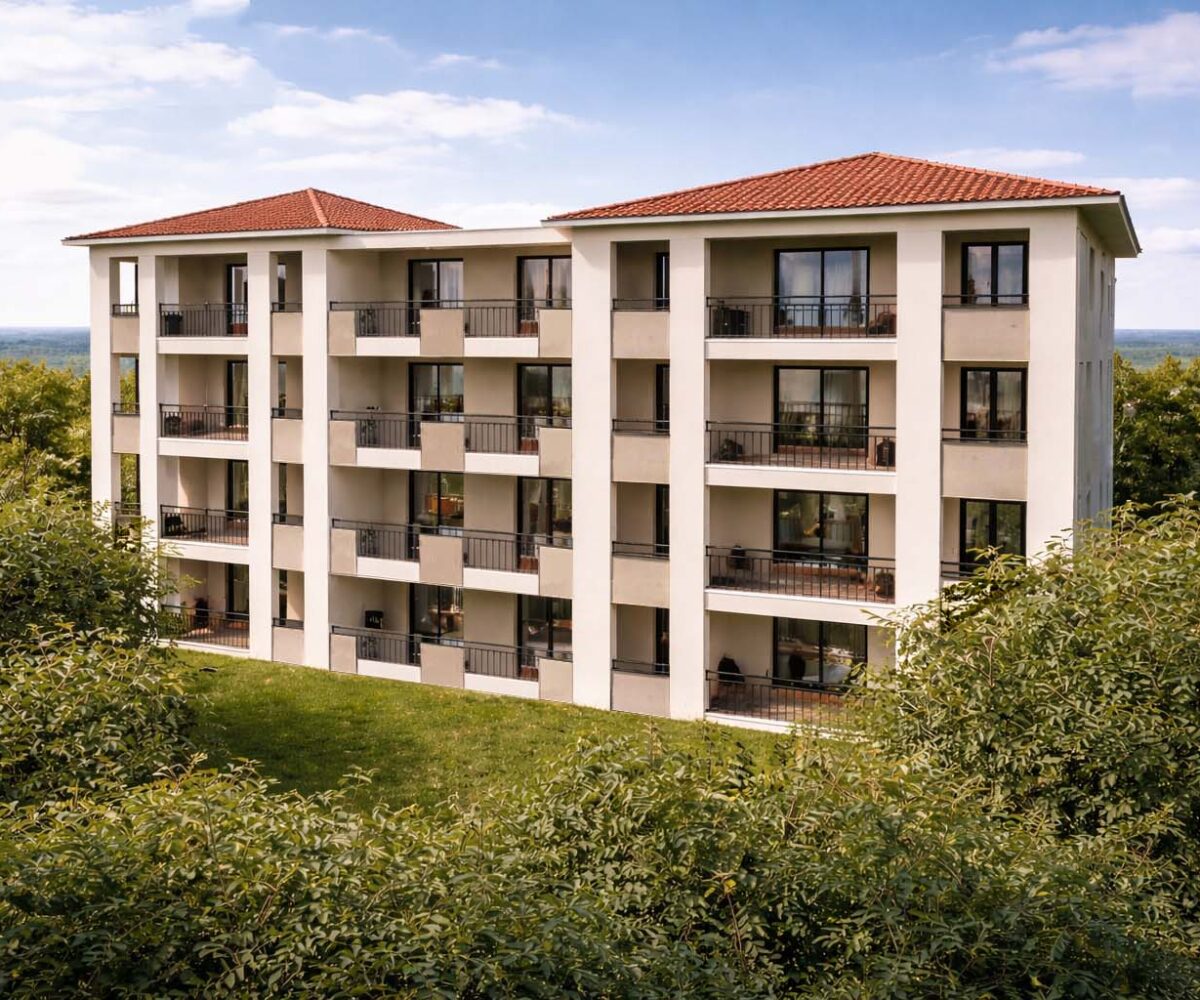 Residence L Ecrin facade Sud