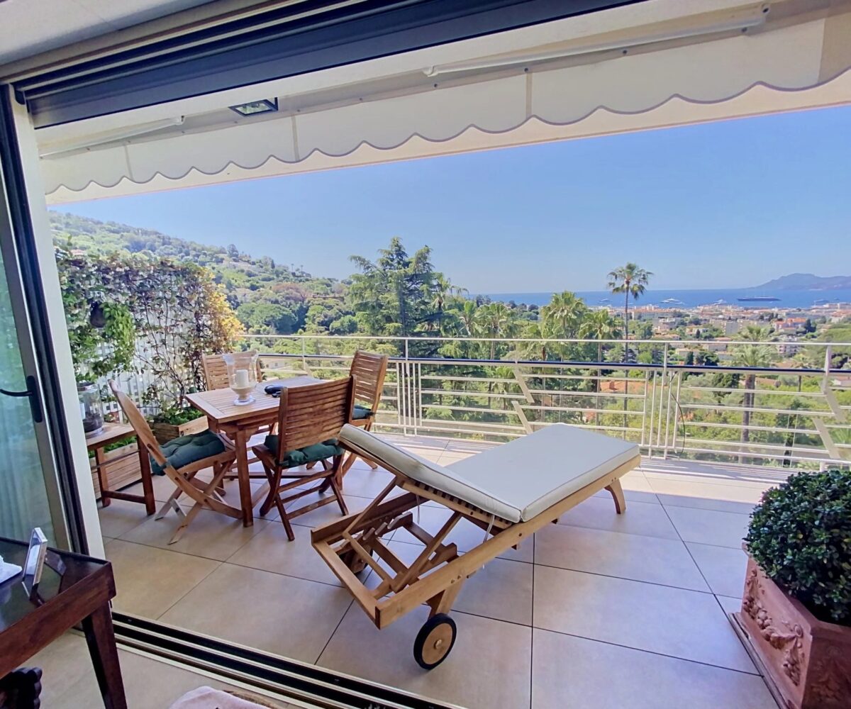 T3 Californie Vue Mer Terrasse