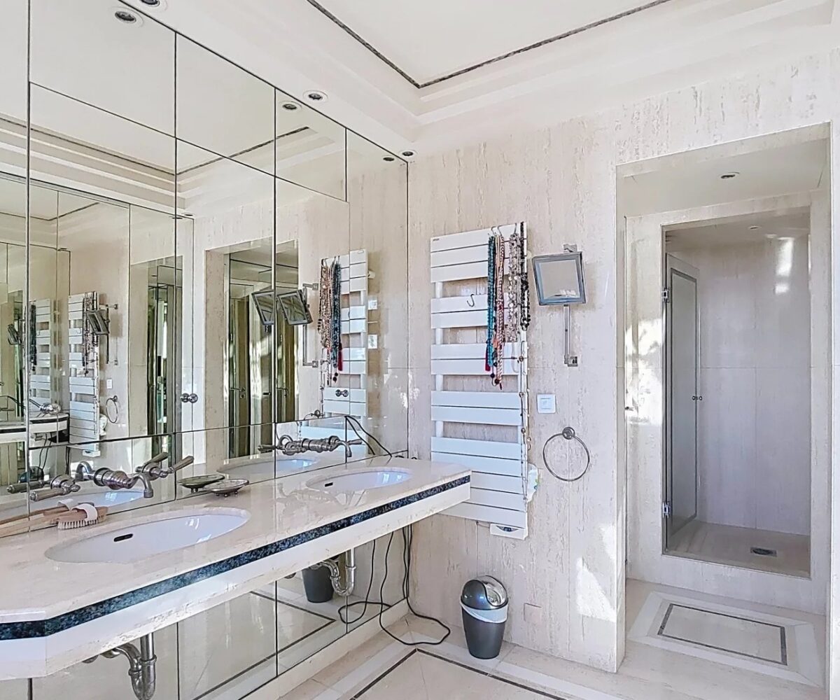 T4 Vue mer Double douche