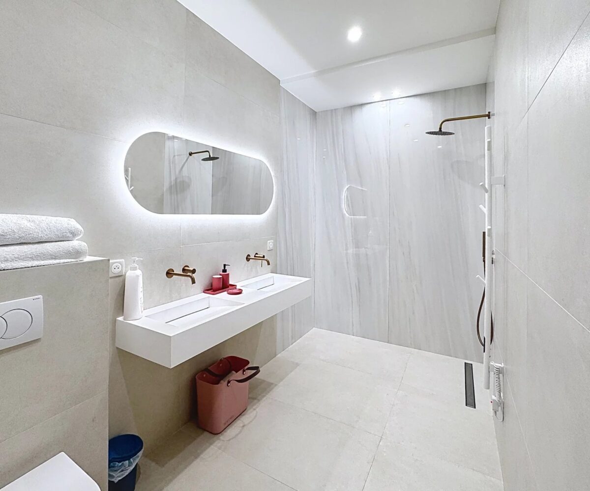 T3 Luxe Croisette Salle d eau double